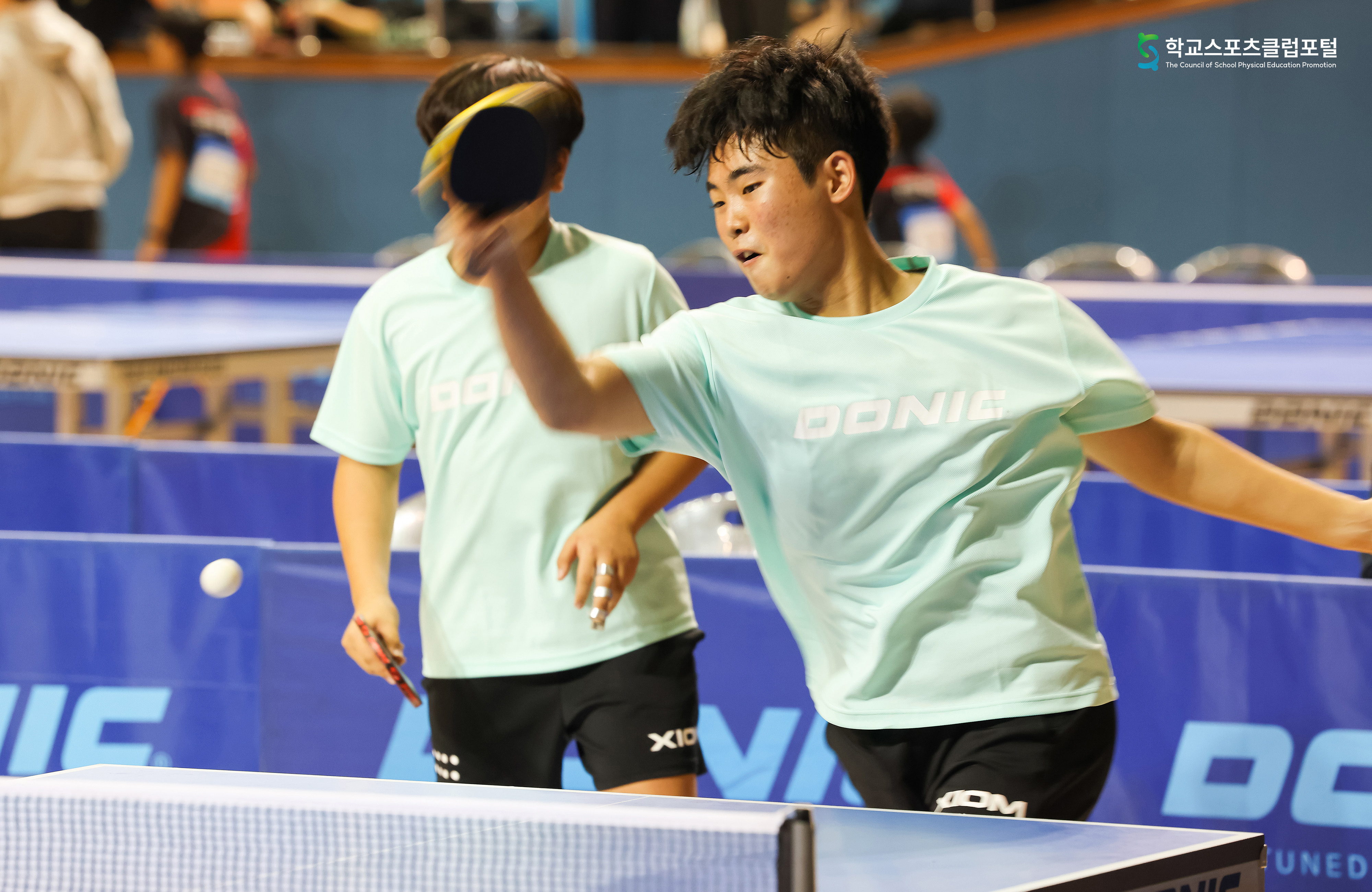 제17회 전국학교스포츠클럽 축전 탁구 경기 스케치